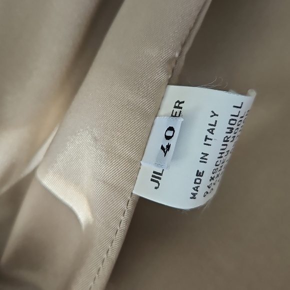 Vintage Jil Sander Tan Pencil Skirt Size 40 - Picture 9 of 10